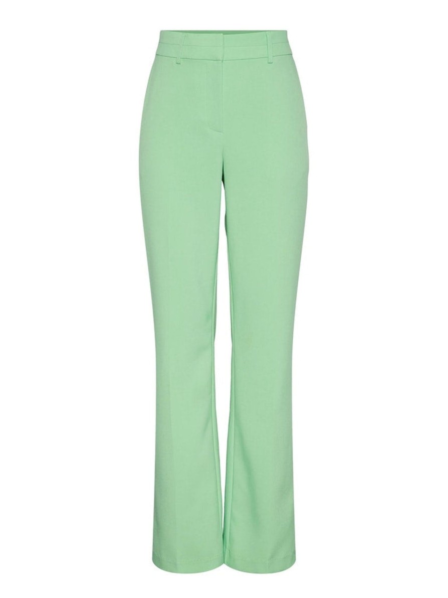 Underdele YAS | Yas Bluris Mw Flared Pant Summergreen