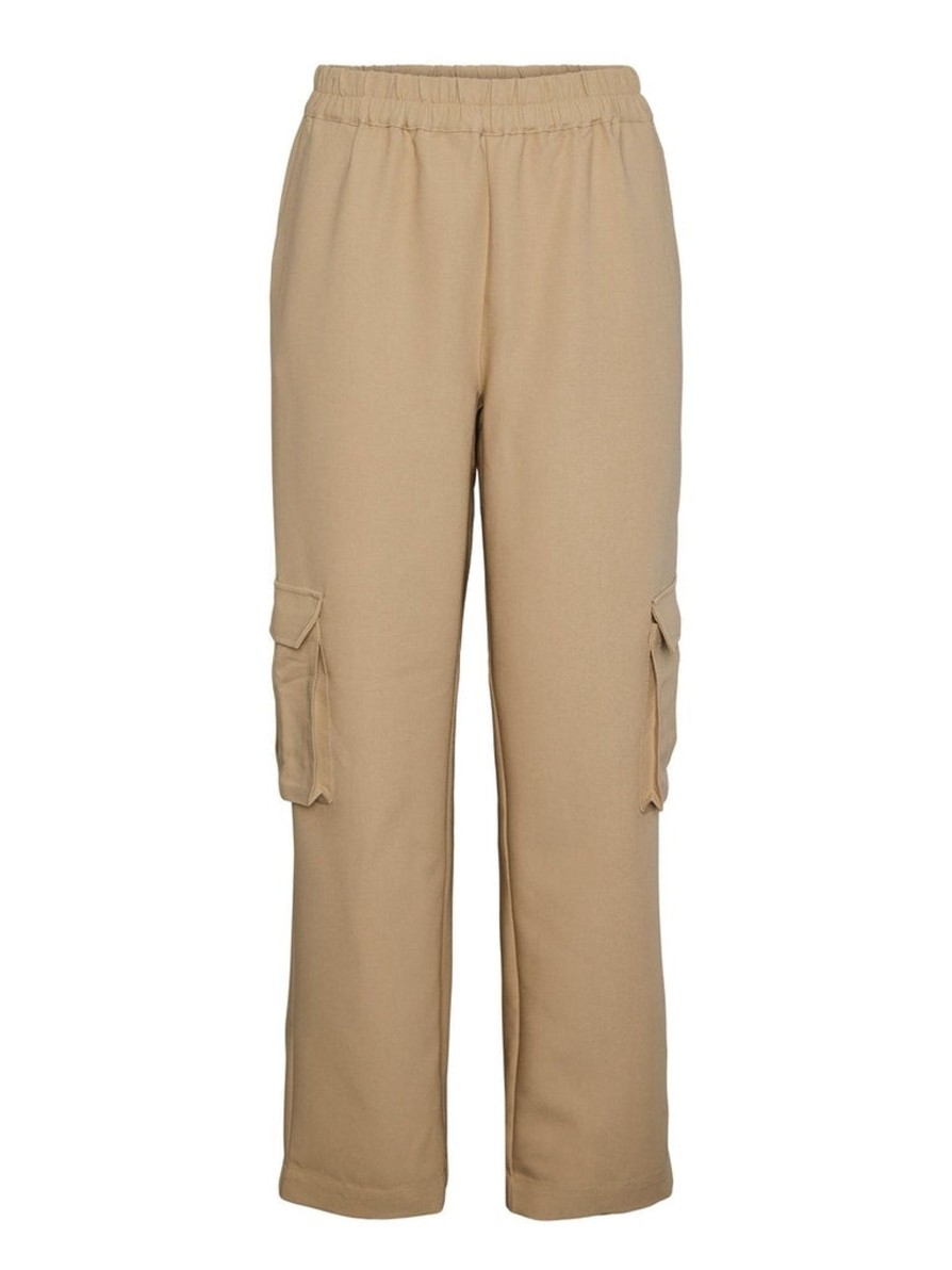 Underdele YAS | Yas Recco Mw Ankle Pant Sand