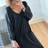 Overdele Boho Love | Party Kjole Med Shine Black