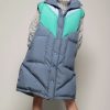 Overdele Dawn and dare | Peace Puffer Vest Night Sky