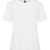 Overdele YAS | Sarita Ss O-Neck T-Shirt White