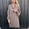 Overdele Boho Love | Oversize Bluse Med Guldsmed Fango