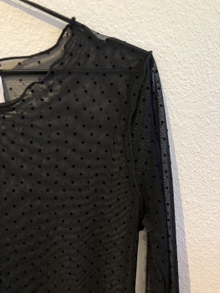 Overdele Liberté Essentiel | Mesh Top Black Dot