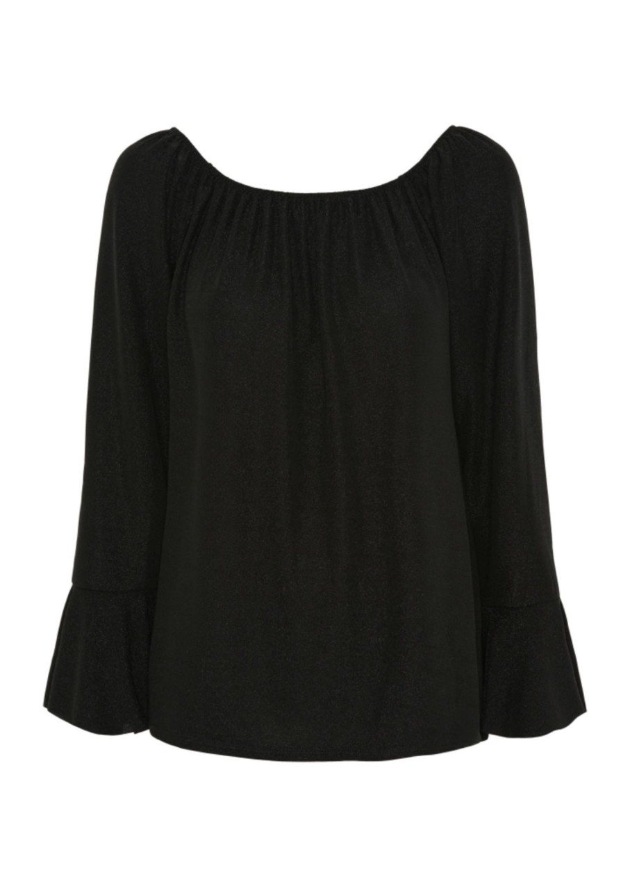 Overdele Marta du Chateau | 6139 Mdcalexandra Top Black