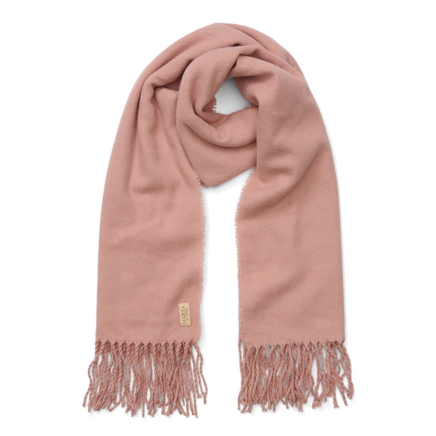 Accessories marta du chateau | 171419 Scarf Rose