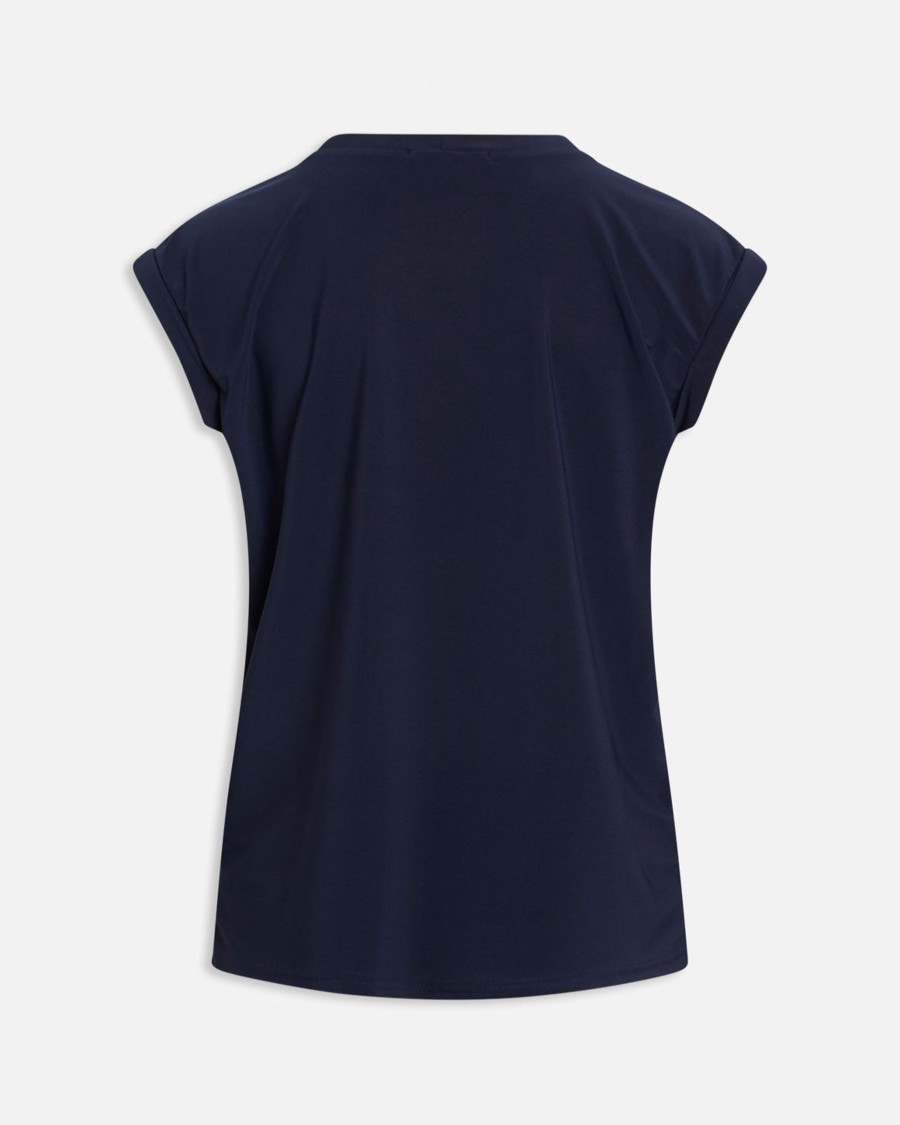 Overdele Sisters Point | Low A T-Shirt Navy