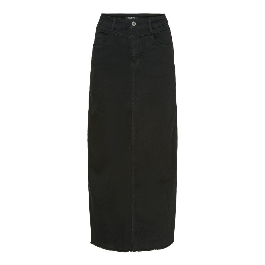 Underdele Marta du Chateau | Mdc115-2579 Skirt Mdcmila Black