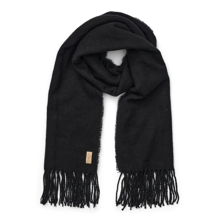 Accessories marta du chateau | 171419 Scarf Black