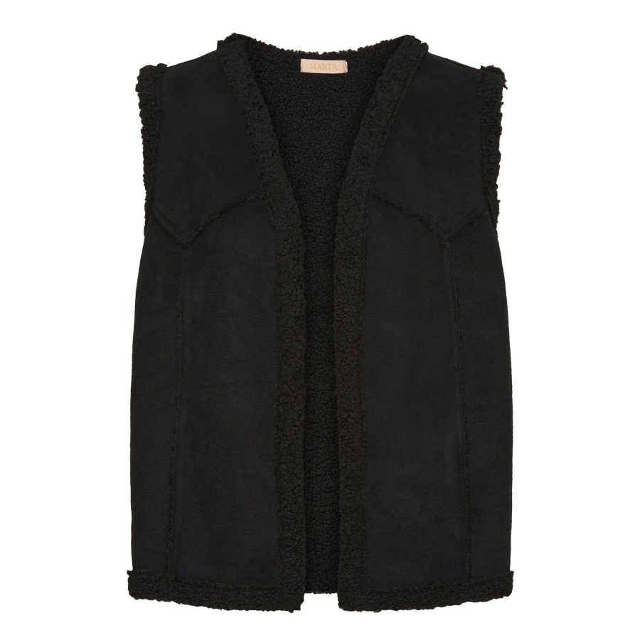 Overdele marta du chateau | 85552 Vest Mdcjohanne Black