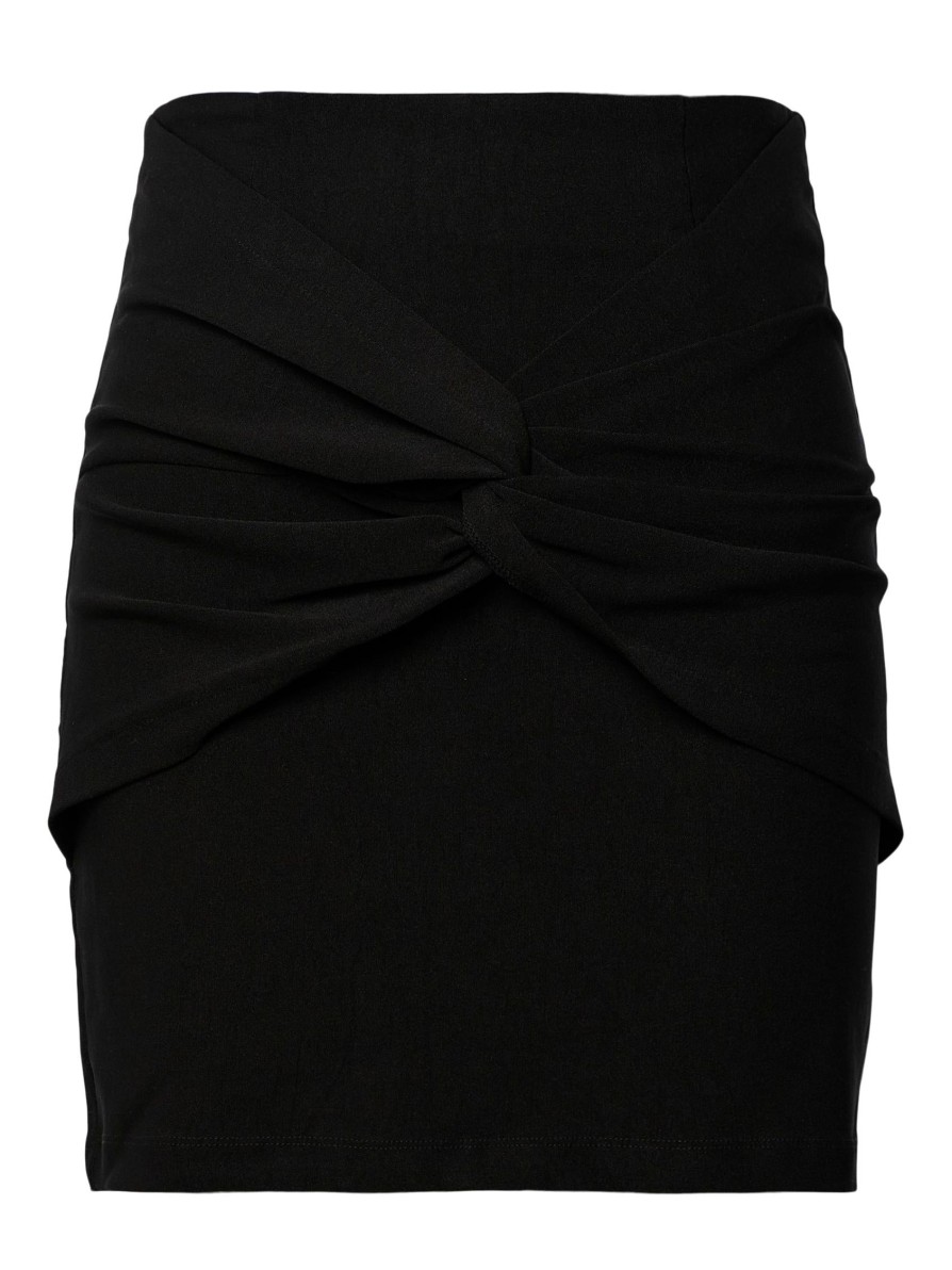 Underdele YAS | Yas Myra Hw Short Skirt Black