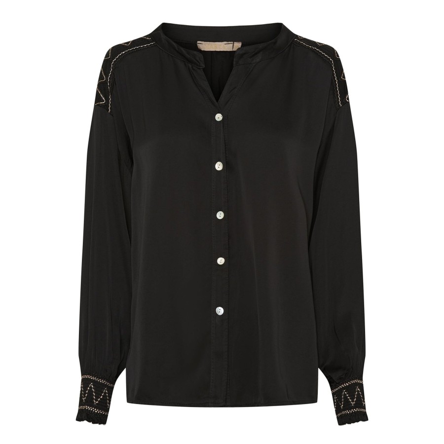 Overdele marta du chateau | 80320 Shirt Mdceliina Black