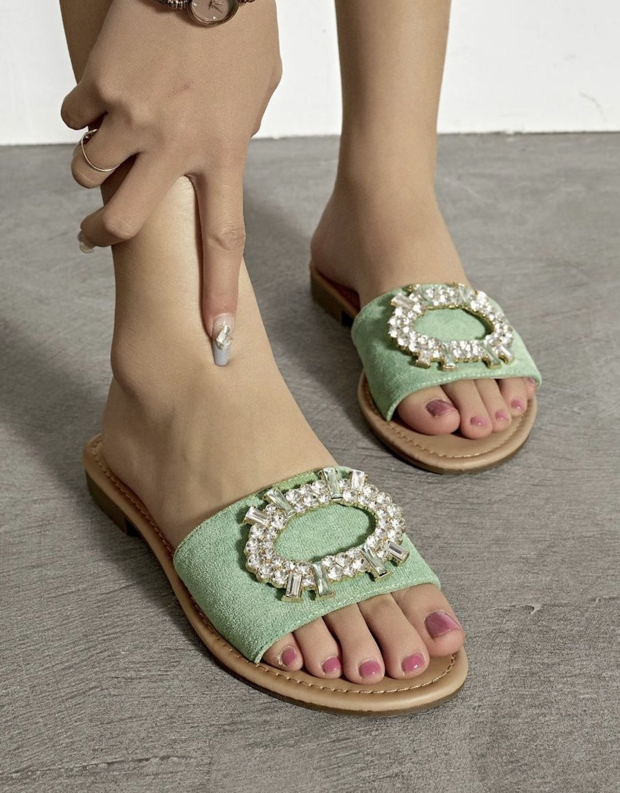 Sko Mette P Sko & Støvler | 333-221Sandal Green