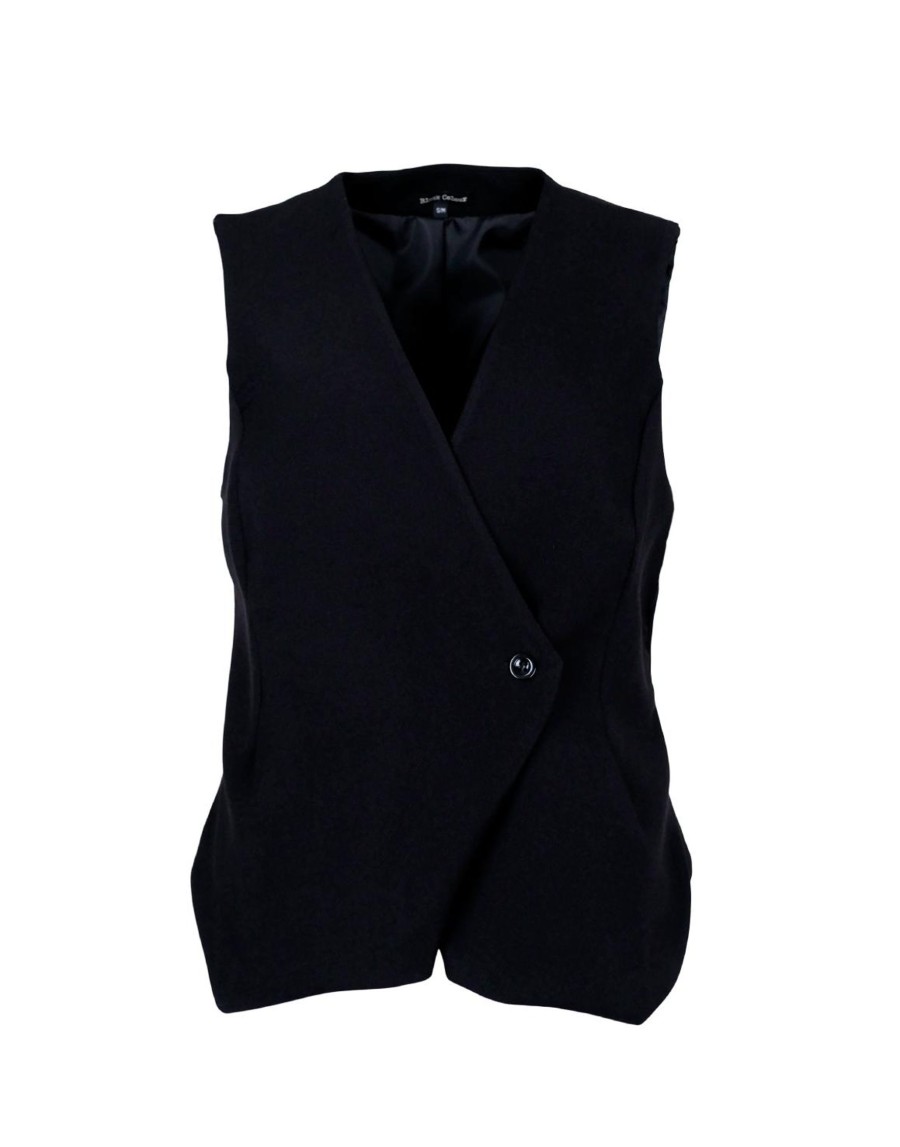 Overdele Black Colour | Chicago Vest Black