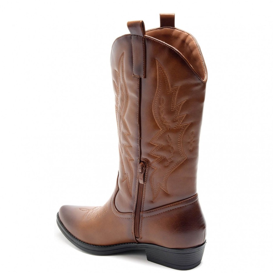 Sko  | Susan Long Boot 9592 Camel