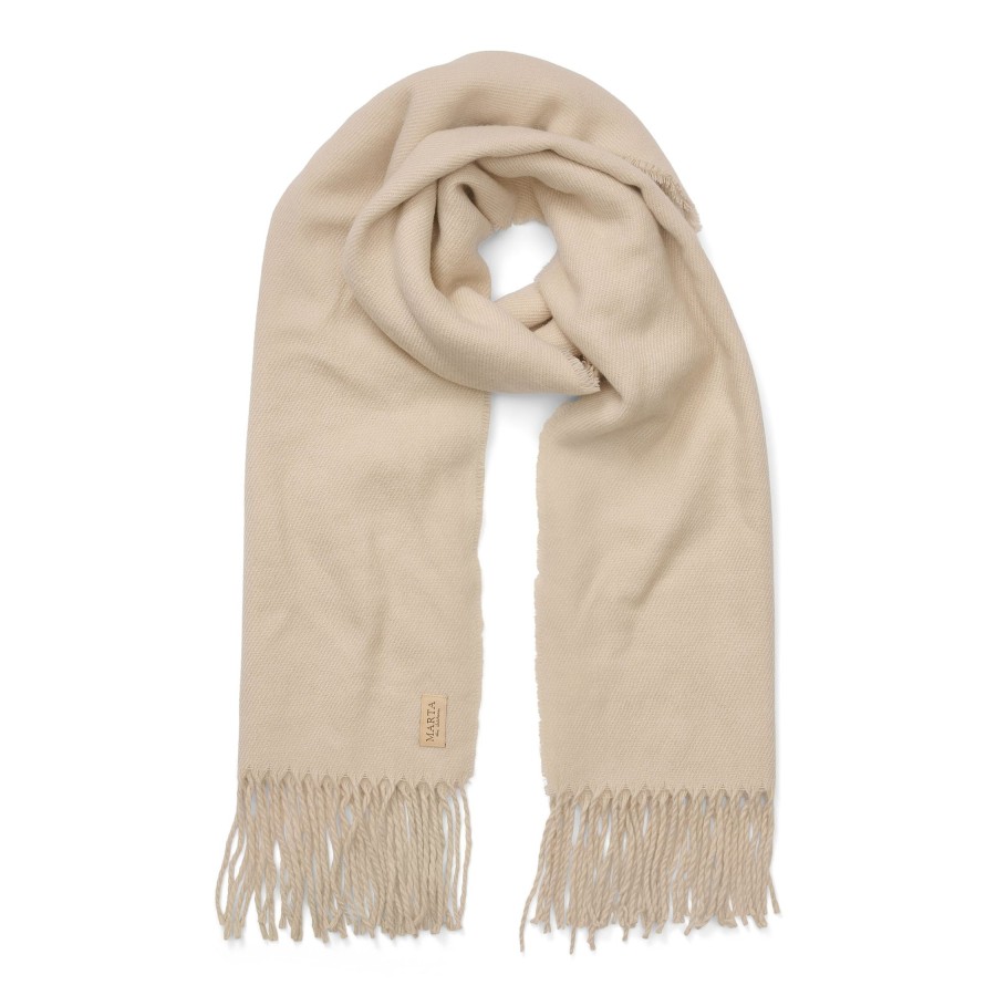 Accessories marta du chateau | 171419 Scarf Beige