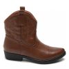 Sko  | Susan Short Boot 9591 Camel