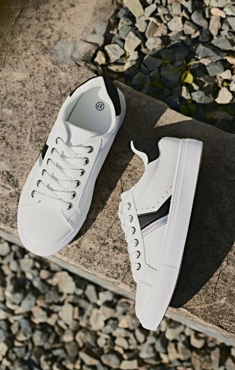 Sko Mette P Sko & Støvler | Ashley Sneakers 8926 White/Black