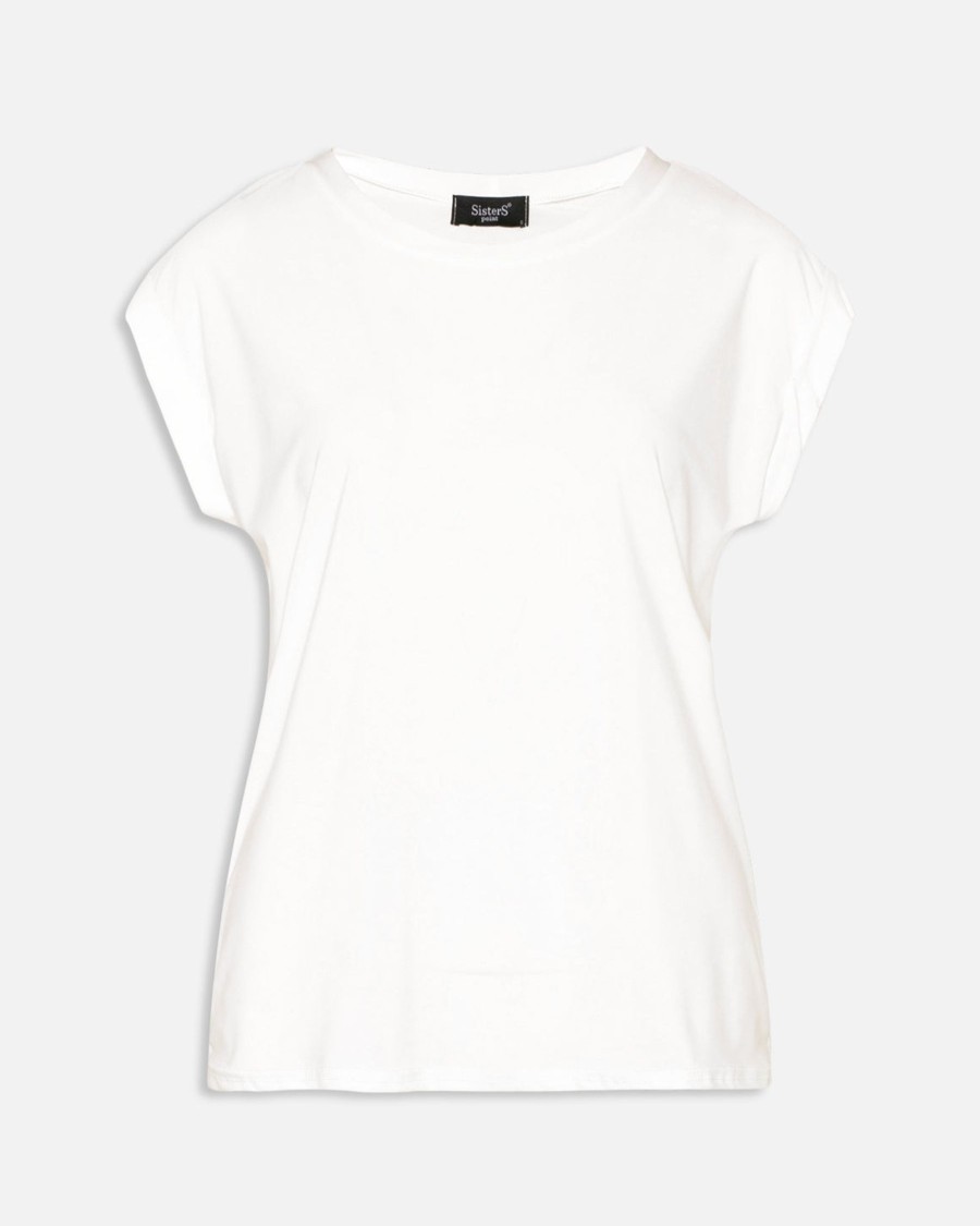 Overdele Sisters Point | Low A T-Shirt Cream