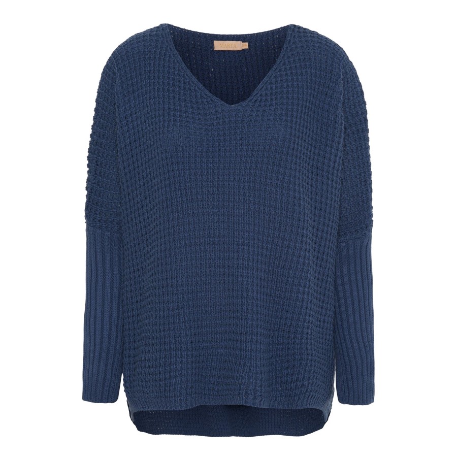 Overdele Marta du Chateau | 18236 Knit Mdcmille Jeans