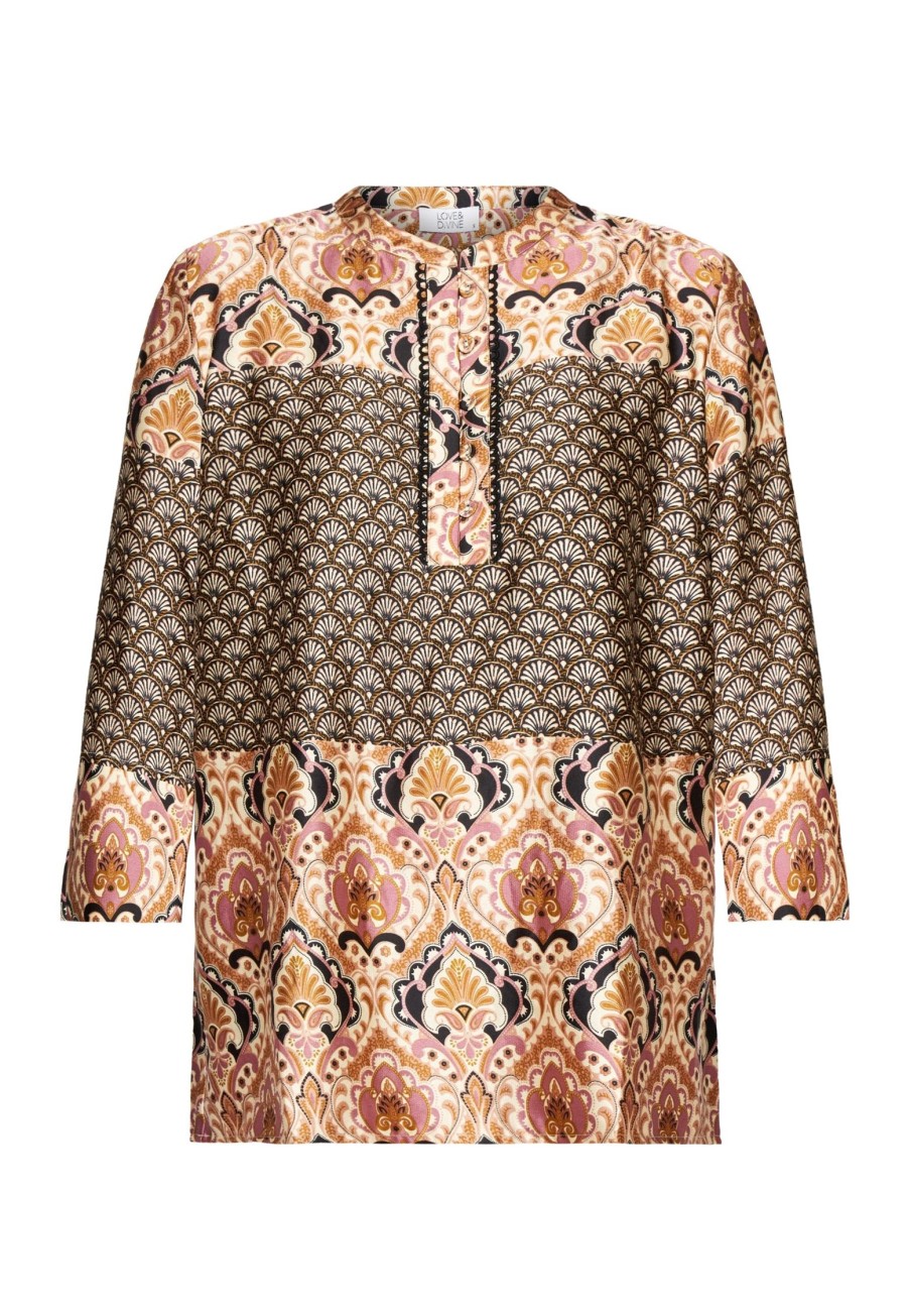 Overdele Love & Divine | Love1056 Blouse Paisley