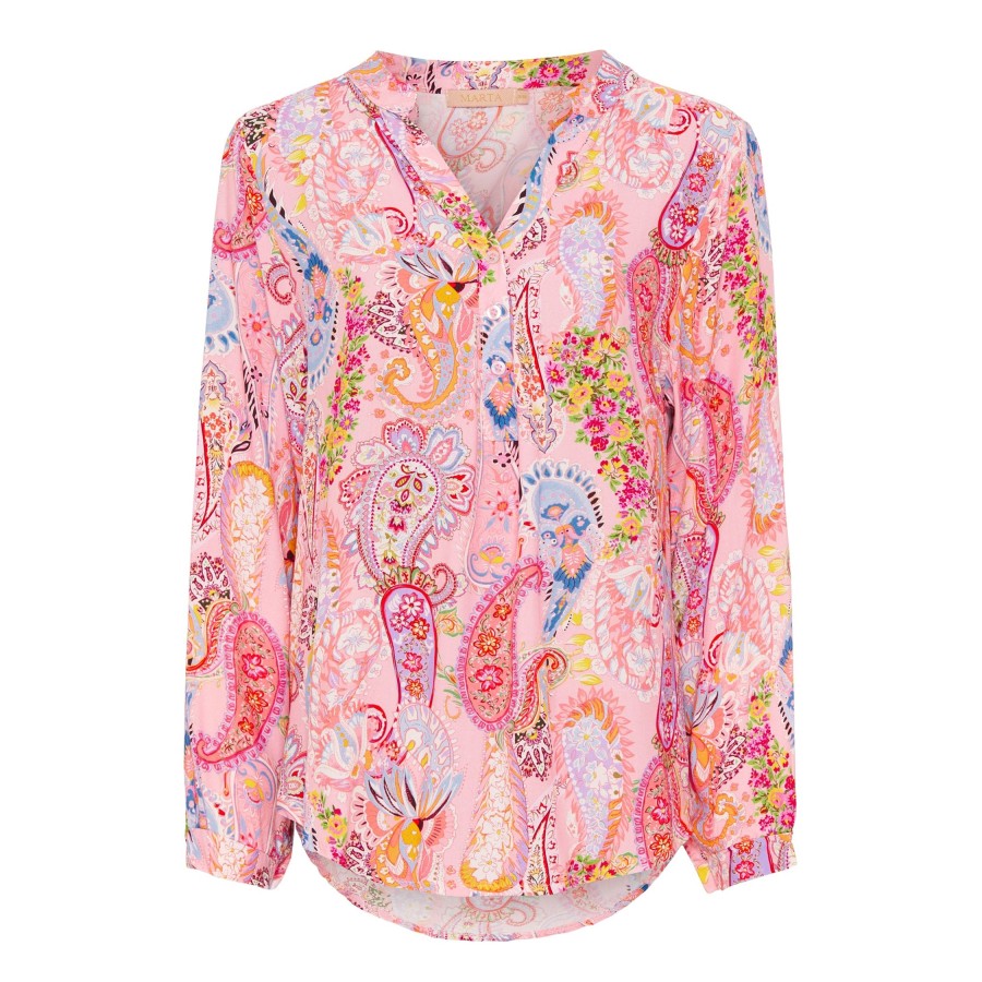 Overdele Marta du Chateau | 8128 Shirt Rose+