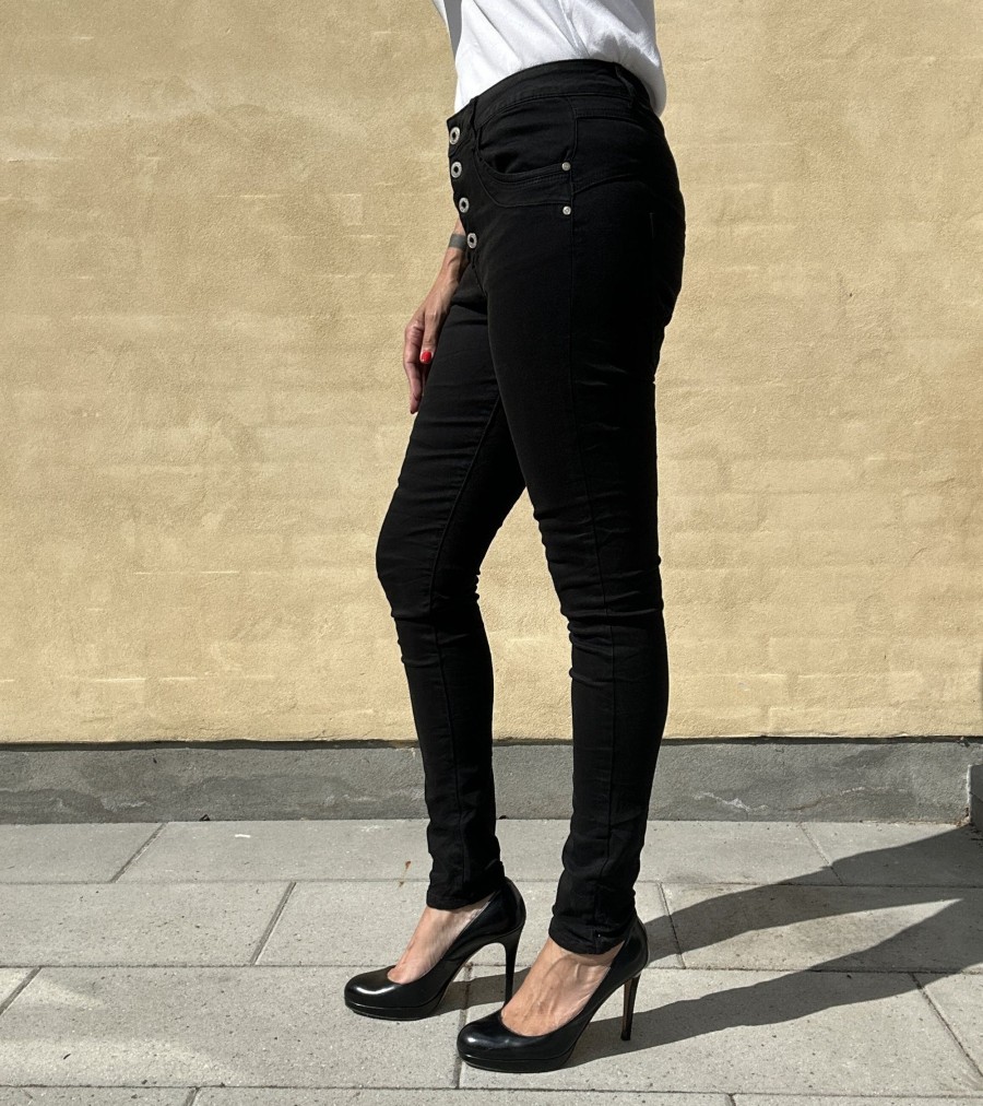 Underdele Jewelly jeans | Jewelly Jeans 5154-1 Black