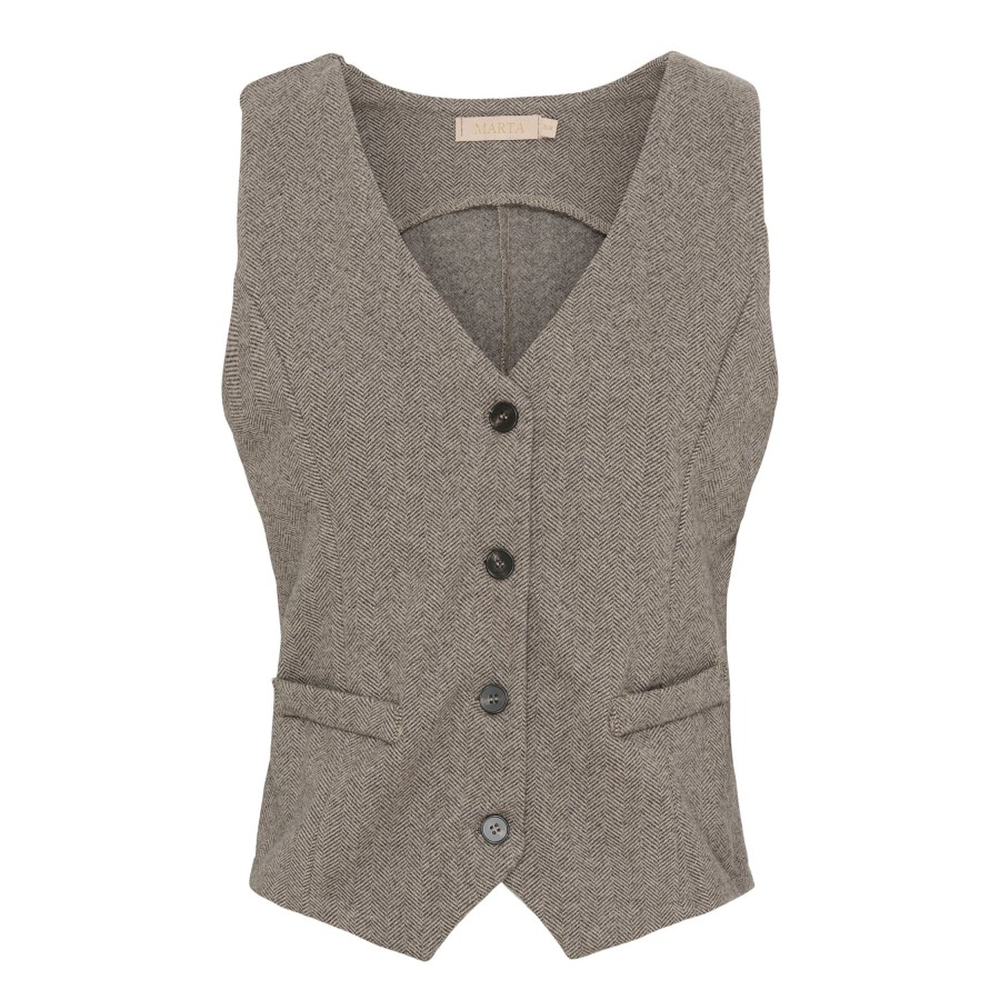 Overdele Marta du Chateau | 3913 Vest Mdcbente Fango