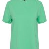 Overdele YAS | Sarita Ss O-Neck T-Shirt Katydid (Green)